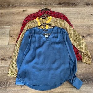 3 women’s blouses size XS